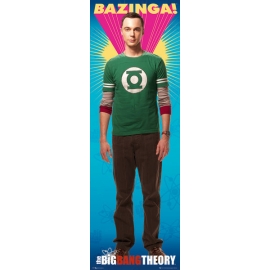 Posters Plakát, Obraz - BIG BANG THEORY - bazinga, (30 x 91 cm)