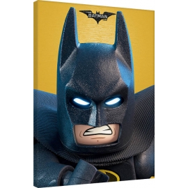 Posters Obraz na plátně LEGO® Batman - Close Up, (80 x 60 cm)