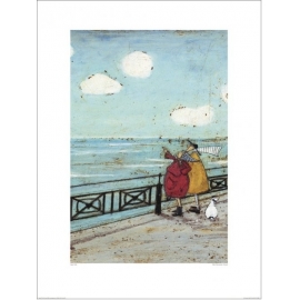 Posters Obraz, Reprodukce - Sam Toft - Her Favourite Cloud, (60 x 80 cm)