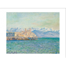 Posters Obraz, Reprodukce - Stará pevnost v Antibes - The Old Fort at Antibes, Claude Monet,...