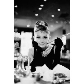 Posters Plakát, Obraz - Audrey Hepburn - breakfast, (61 x 91,5 cm)