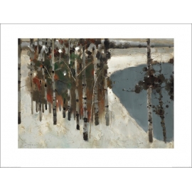 Posters Obraz, Reprodukce - Law Wai Hin - Birch Trees, (80 x 60 cm)