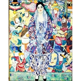 Posters Obraz, Reprodukce - Portrét Friederike Maria Beer 1916, Gustav Klimt, (60 x 80 cm)