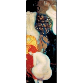 Posters Obraz, Reprodukce - Zlatá rybka, Gustav Klimt, (35 x 100 cm)