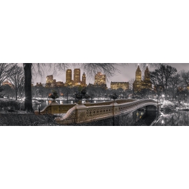 Posters Plakát, Obraz - New York - Bow Bridge Central Park, (91,5 x 30 cm)