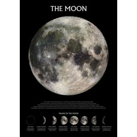 Posters Plakát, Obraz - The moon – stage of the moon, (61 x 91,5 cm)