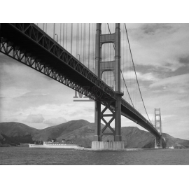 Posters Obraz, Reprodukce - View of Golden Gate Bridge, Gendreau, (80 x 60 cm)