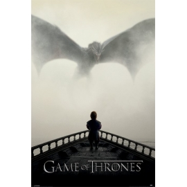 Posters Plakát, Obraz - Hra o Trůny (Game of Thrones) - Lion and Dragon, (61 x 91,5 cm)