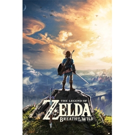 Posters Plakát, Obraz - The Legend Of Zelda: Breath Of The Wild - Sunset, (61 x 91,5 cm)