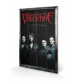 Posters Obraz na dřevě - Bullet For My Valentine - Group