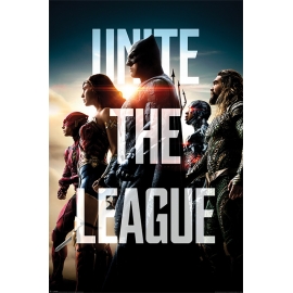 Posters Plakát, Obraz - Justice League - Unite The League, (61 x 91,5 cm)