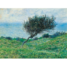 Posters Reprodukce Claude Monet - Mořské pobřeží v Trouville , (30 x 24 cm)