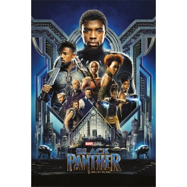 Posters Plakát, Obraz - Black Panther - One Sheet, (61 x 91,5 cm)