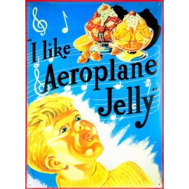 Posters Plechová cedule I LIKE AEROPLANE JELLY, (32 x 41 cm)