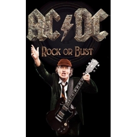 Posters Textilní plakát AC/DC – Rock Or Bust / Angus