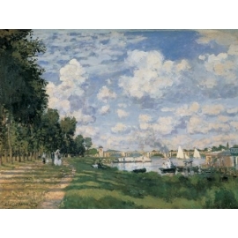 Posters Reprodukce Claude Monet - Seina s Arhenteuil , (70 x 50 cm)