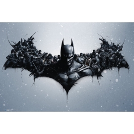 Posters Plakát, Obraz - Batman Origins - Arkham Bats, (91,5 x 61 cm)