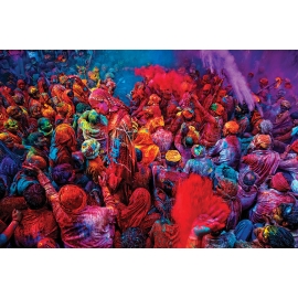 Posters Plakát, Obraz - Festival of Colours, (91,5 x 61 cm)