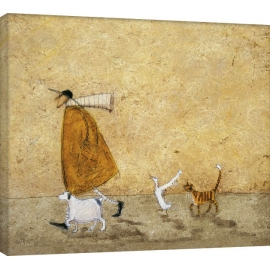 Posters Obraz na plátně Sam Toft - Ernest, Doris, Horace And Stripes, (80 x 60 cm)