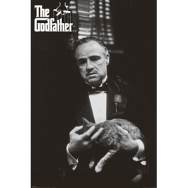 Posters Plakát, Obraz - The Godfather - cat (B&W), (61 x 91,5 cm)