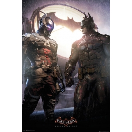 Posters Plakát, Obraz - Batman Arkham Knight - Arkham Knight and Batman, (61 x 91,5 cm)