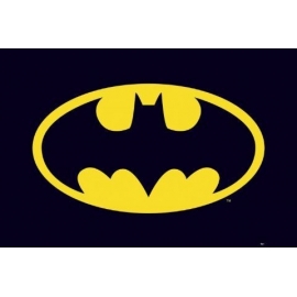 Posters Plakát, Obraz - BATMAN - classic logo, (91 x 61 cm)