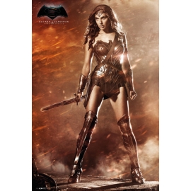 Posters Plakát, Obraz - Batman vs. Superman: Úsvit spravedlnosti - Wonder Woman, (61 x 91,5 cm)