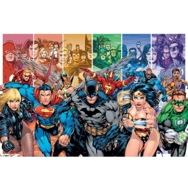 Posters Plakát, Obraz - JUSTICE LEAGUE AMERICA, (91,5 x 61 cm)