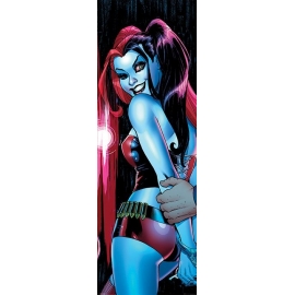 Posters Plakát, Obraz - Harley Quinn - Wink, (53 x 158 cm)