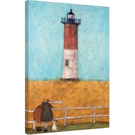 Posters Obraz na plátně Sam Toft - Feeling the Love at Nauset Light, (60 x 80 cm)