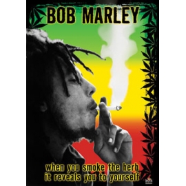 Posters Plakát, Obraz - Bob Marley - herb, (61 x 91,5 cm)