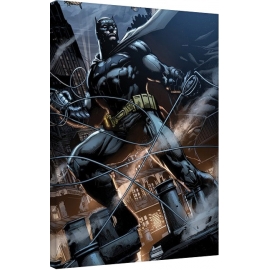 Posters Obraz na plátně Batman - Rooftop, (60 x 80 cm)