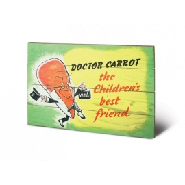 Posters Obraz na dřevě - IWM - doctor carrot, (59 x 40 cm)