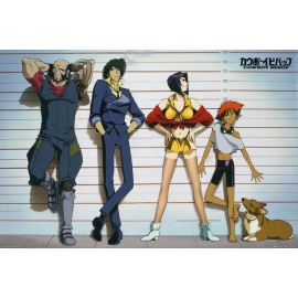 Posters Plakát, Obraz - Cowboy Bebop - Line Up, (91,5 x 61 cm)