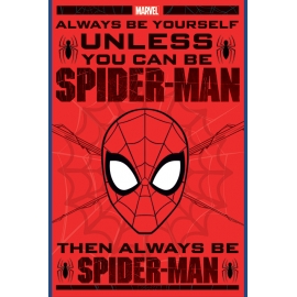 Posters Plakát, Obraz - Spider-Man - Always Be Yourself, (61 x 91,5 cm)