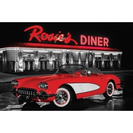 Posters Plakát, Obraz - Rosie's diner, (91,5 x 61 cm)