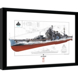 Posters Obraz na zeď - World Of Warships - Atago