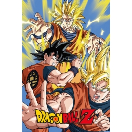 Posters Plakát, Obraz - Dragon Ball Z - Goku, (61 x 91,5 cm)