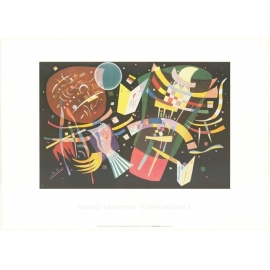 Posters Reprodukce Kandinsky - Kompozice X , (80 x 60 cm)