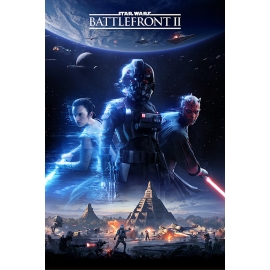 Posters Plakát, Obraz - Star Wars Battlefront 2 - Game Cover, (61 x 91,5 cm)