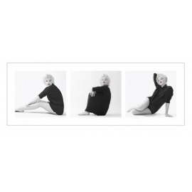 Posters Obraz, Reprodukce - Marilyn Monroe - Sweater Triptych, (95 x 33 cm)