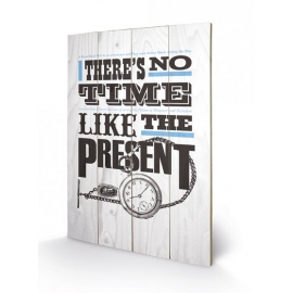 Posters Obraz na dřevě - Asintended - No Time Like The Present, (40 x 59 cm)