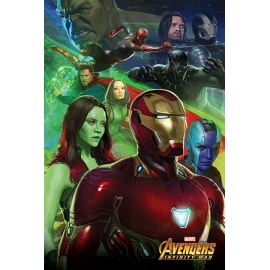 Posters Plakát, Obraz - Avengers Infinity War - Iron Man, (61 x 91,5 cm)