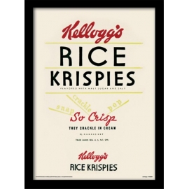 Posters Obraz na zeď - Vintage Kelloggs - Rice Krispies