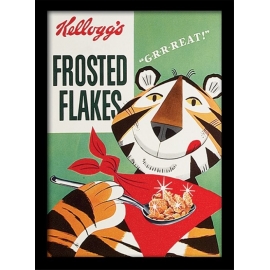 Posters Obraz na zeď - Vintage Kelloggs - Frosted Flakes