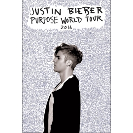 Posters Plakát, Obraz - Justin Bieber - Purpose Tour, (61 x 91,5 cm)