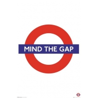 Posters Plakát, Obraz - Transport For London - Mind The Gap, (61 x 91,5 cm)