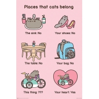 Posters Plakát, Obraz - Pusheen - Places Cats Belong, (61 x 91,5 cm)