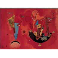 Posters Reprodukce Kandinsky - Pro a Proti , (80 x 60 cm)