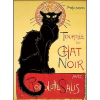 Posters Obraz, Reprodukce - Tournée de Chat Noir - Černá Kočka, Théophile Steinlen, (50 x 70 cm)